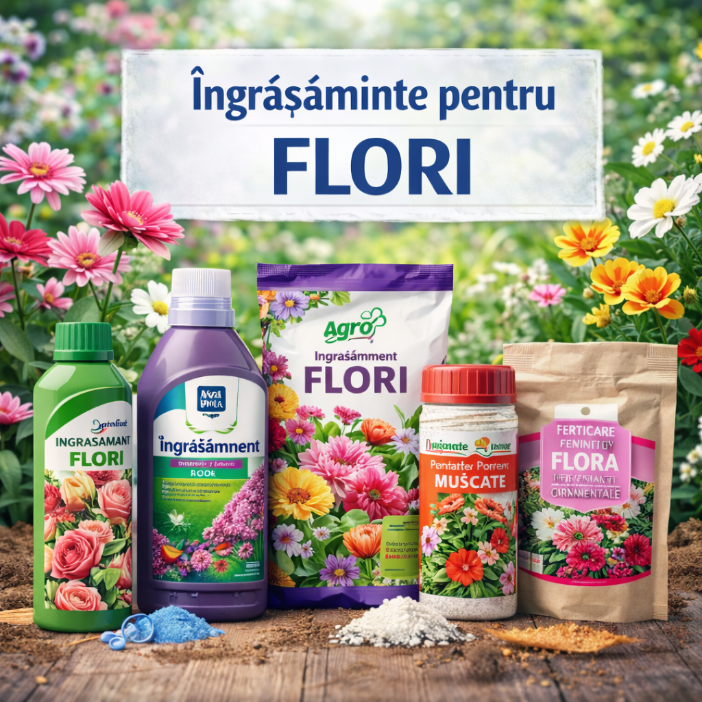Ingrasaminte pentru flori