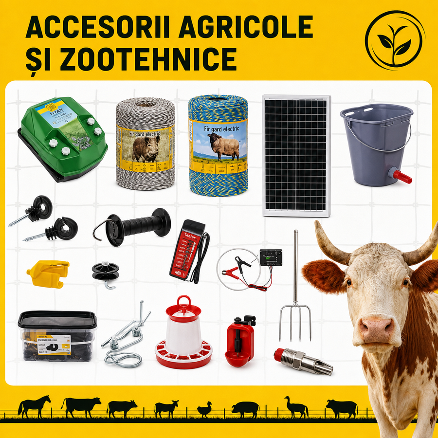 Garduri electrice și echipamente zootehnice