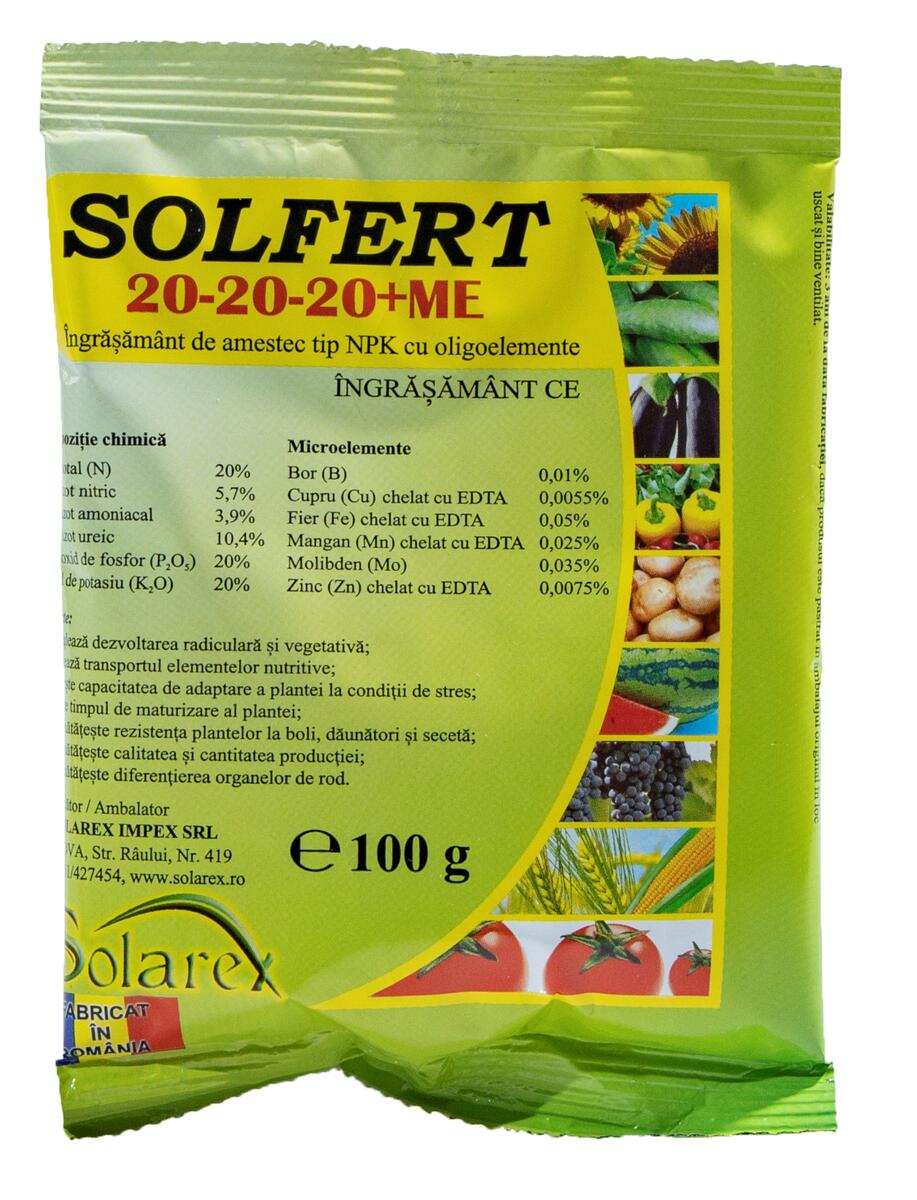 SOLFERT 20-20-20 100GR
