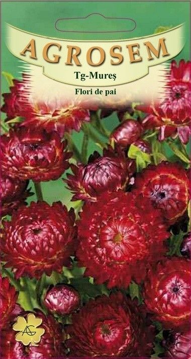 Flori de pai rosii 0,15g