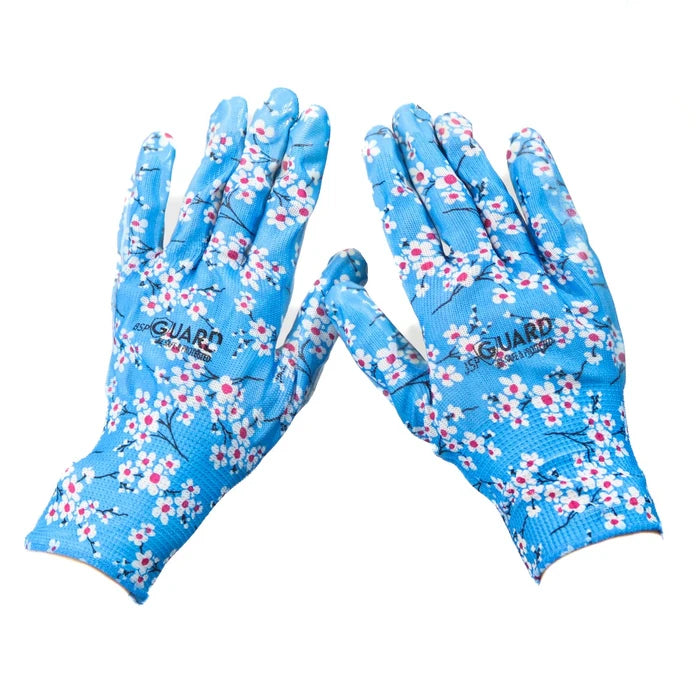 Manusi din textil cu fluturi