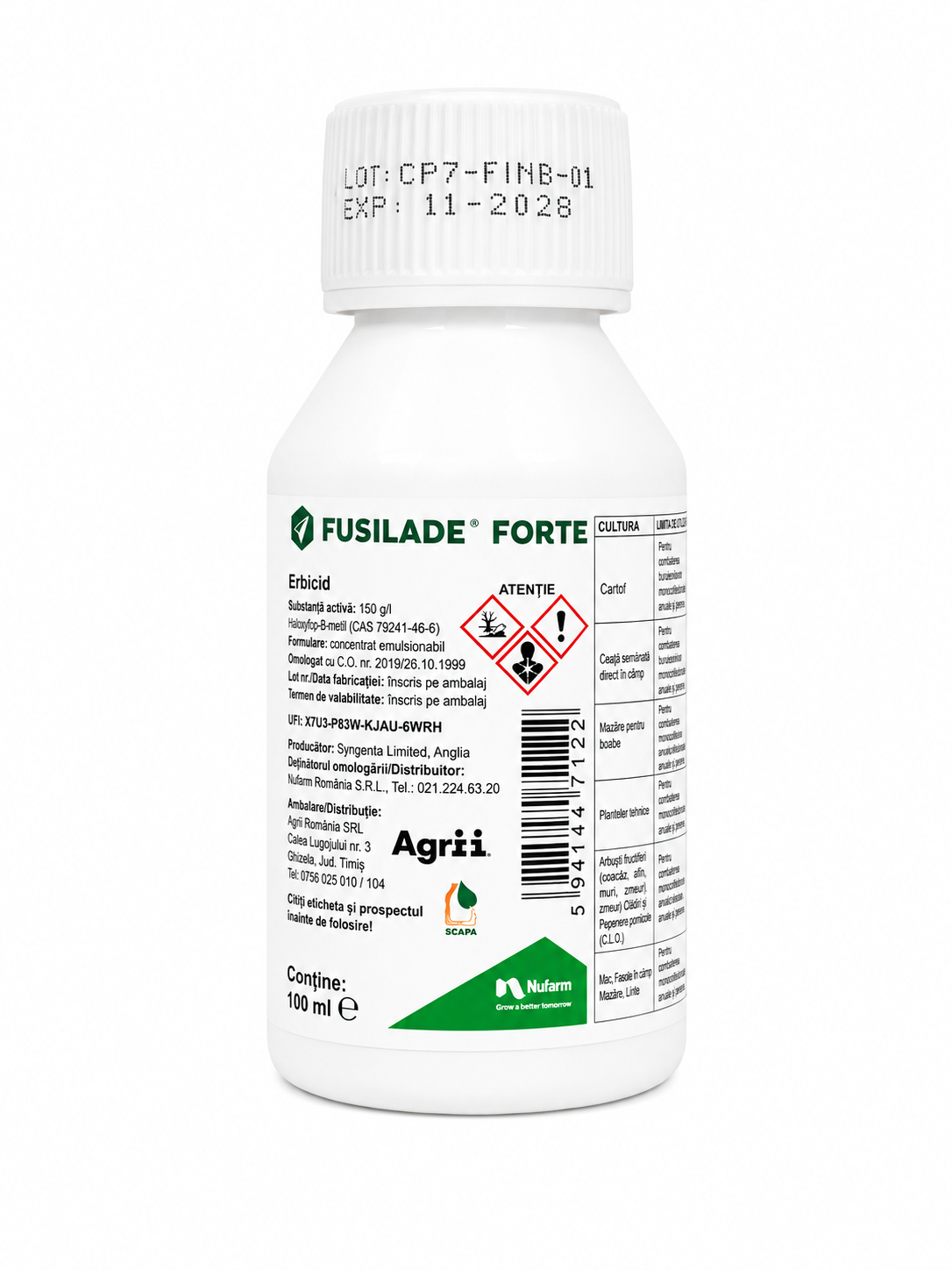 Fusilade Foarte 100 ml