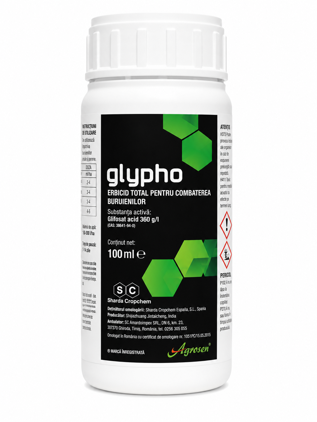 Erbicid Total GLYPHO - 100 ml