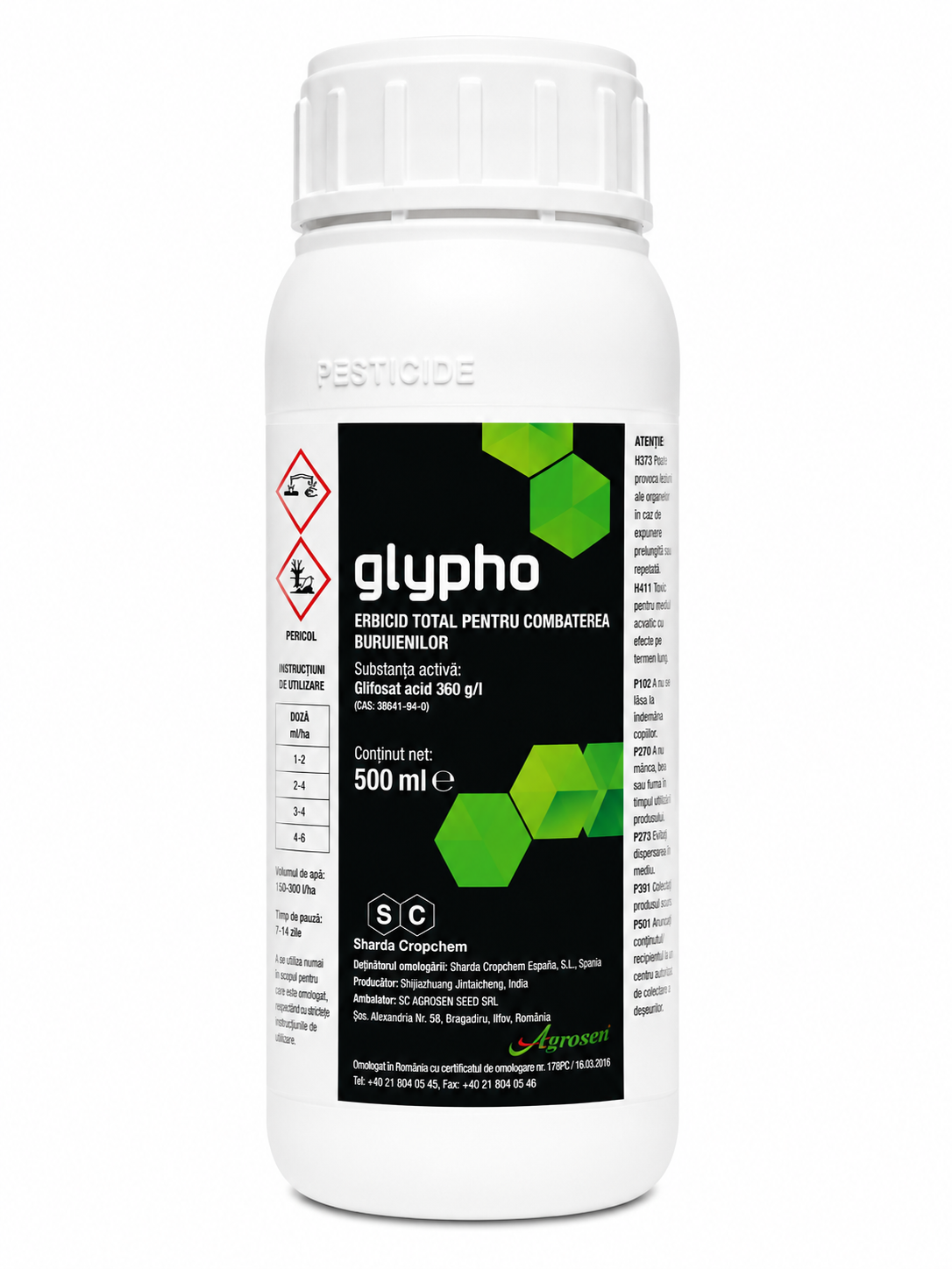 Erbicid Total GLYPHO - 500 ml