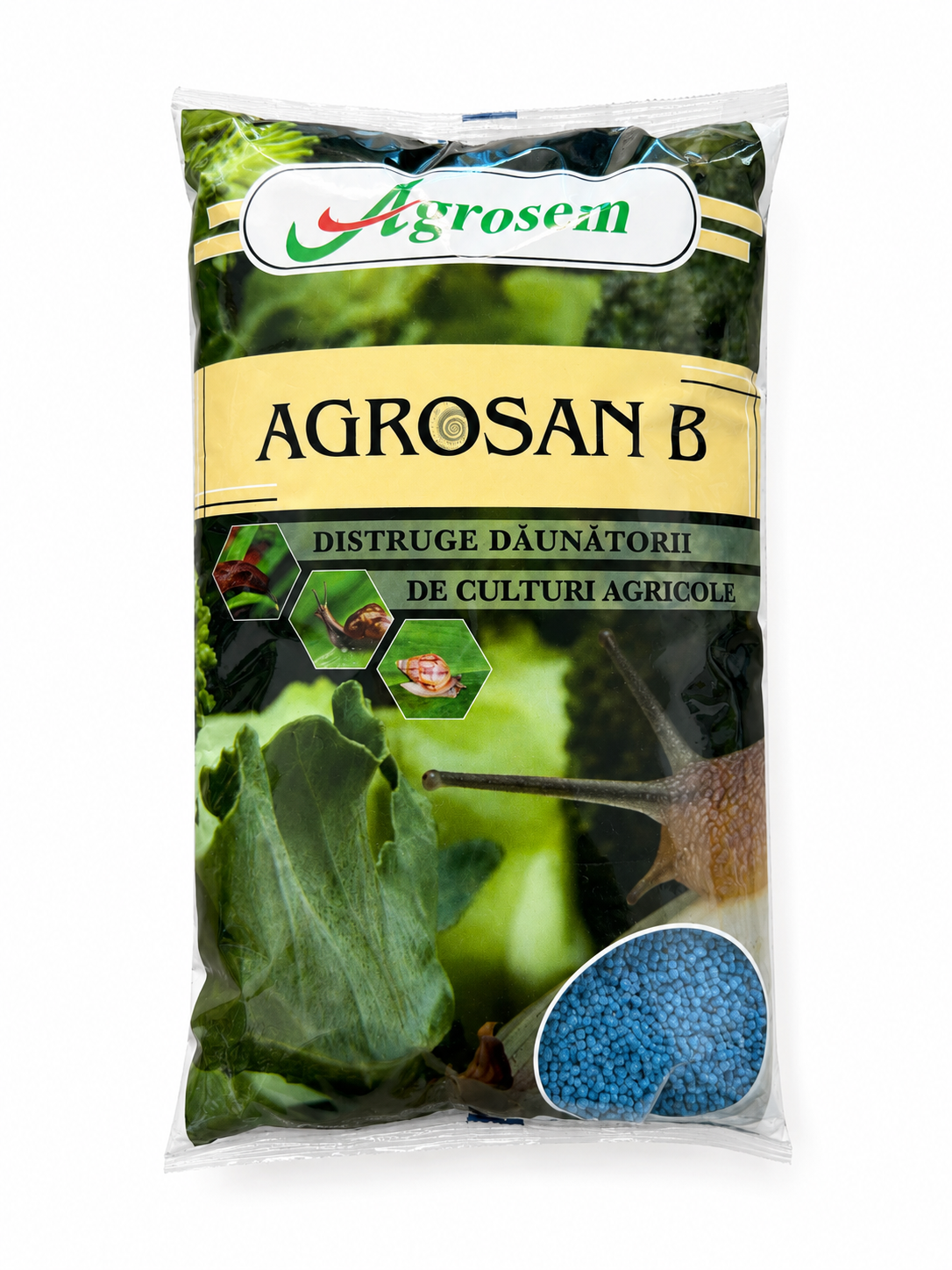 AGROSAN B Moluscocid - 1 kg, Kollant, Combate Melcii, Limacsii, Gasteropodele
