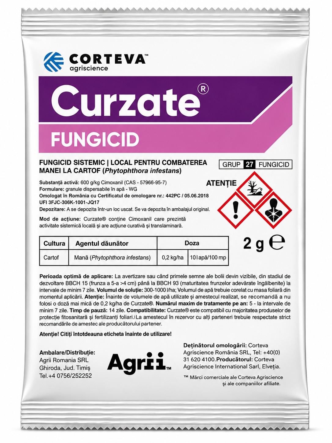 CURZATE 2G