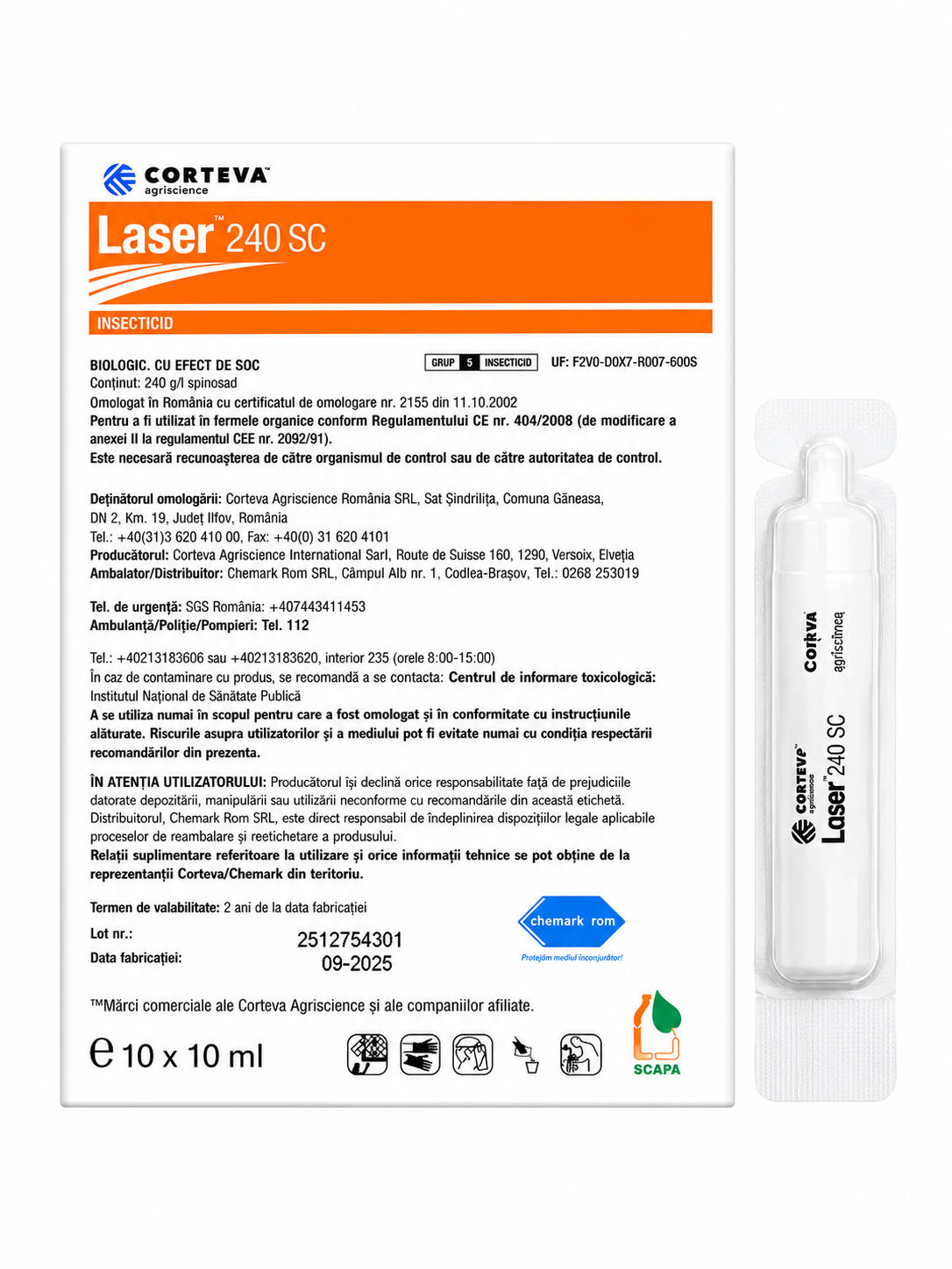 Laser 240sc 10ML