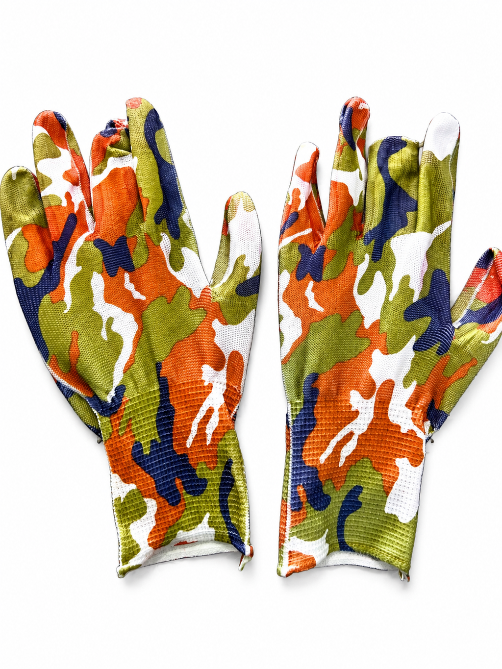 Manusi din textil cu patratele