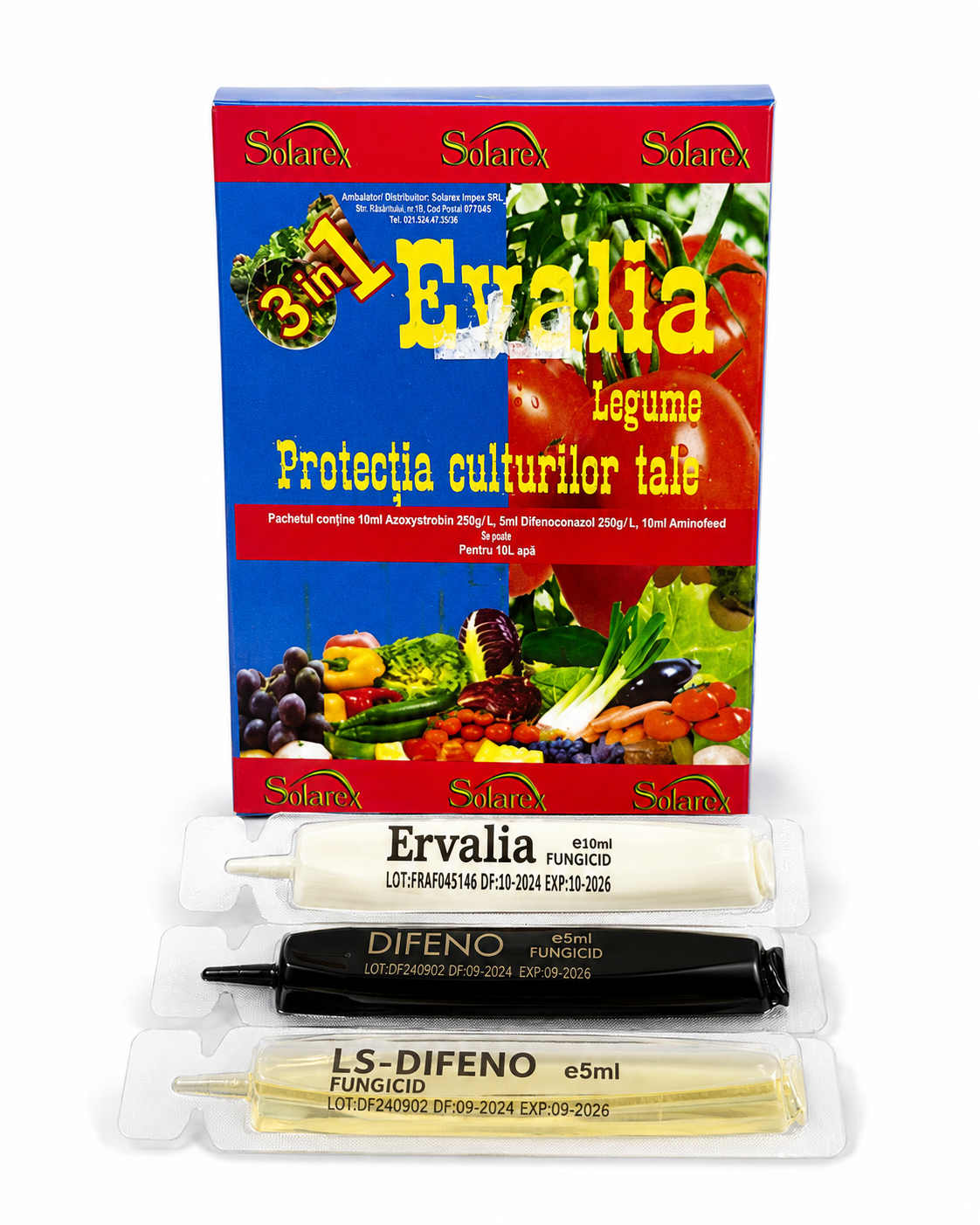 Pachet EVALIA legume 10L apa