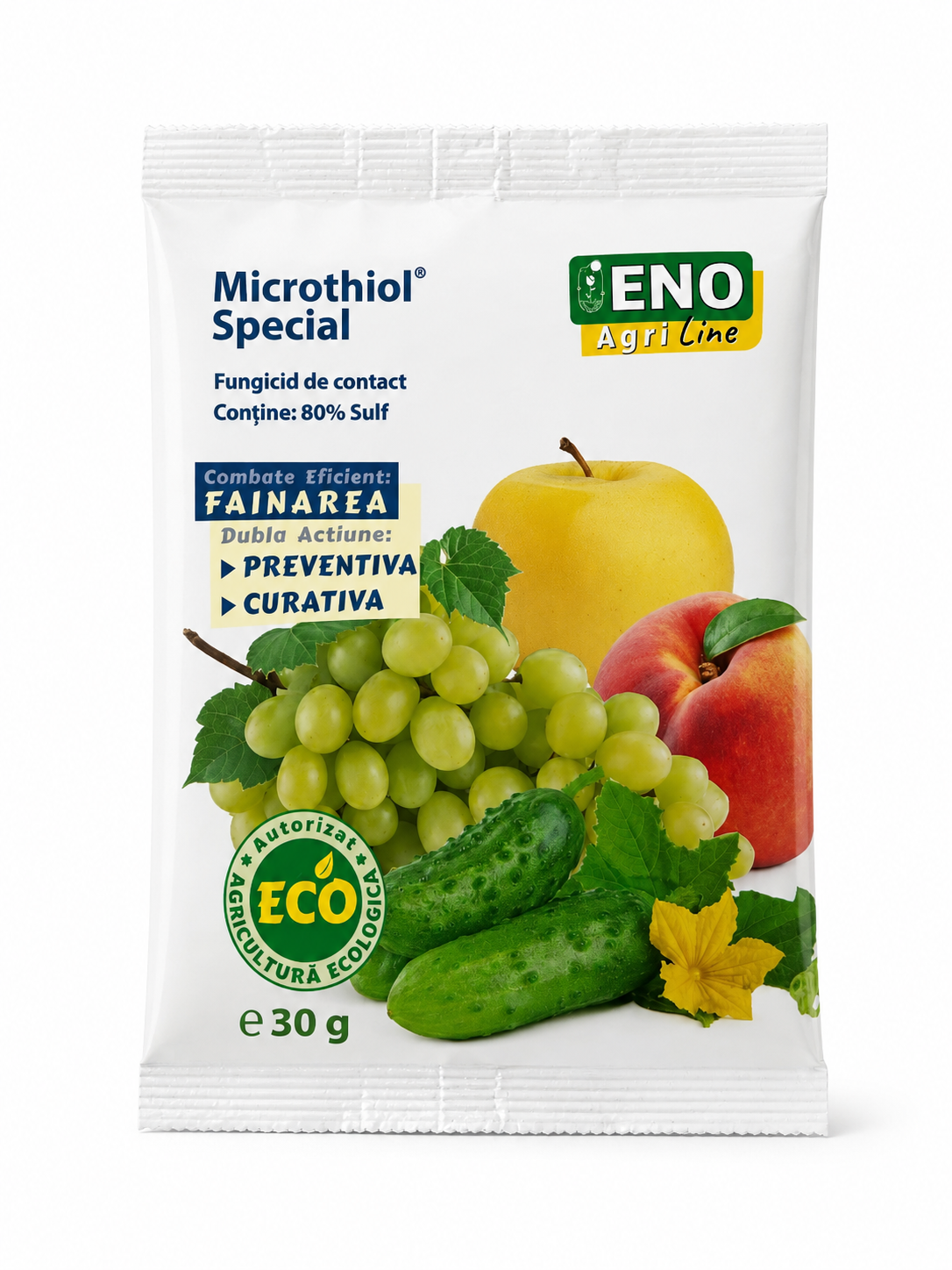 Fungicid MICROTHIOL SPECIAL - 30 g, Contact