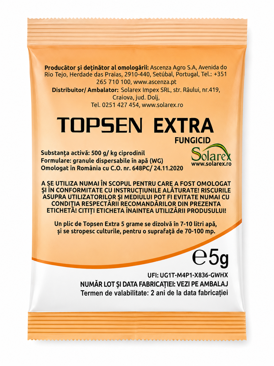 Fungicid Topsen Extra, 5 g