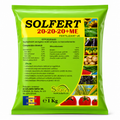Ingrasamant foliar SOLFERT 20-20-20 + Microelemente - 1 kg, Solarex, NPK