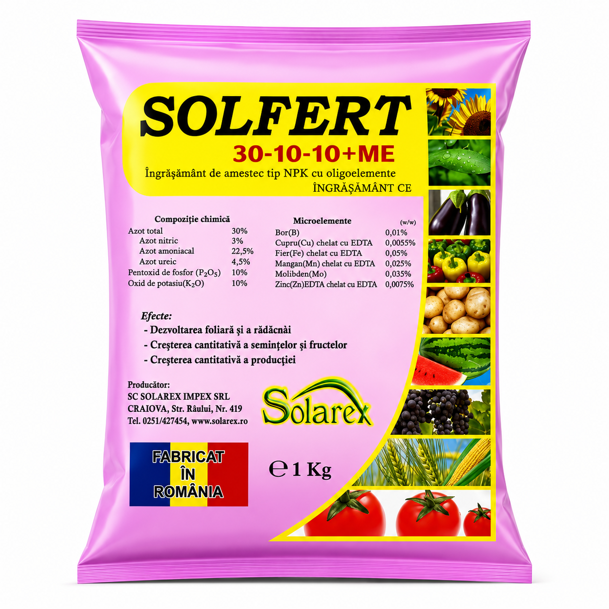 SOLFERT 30-10-10 1KG