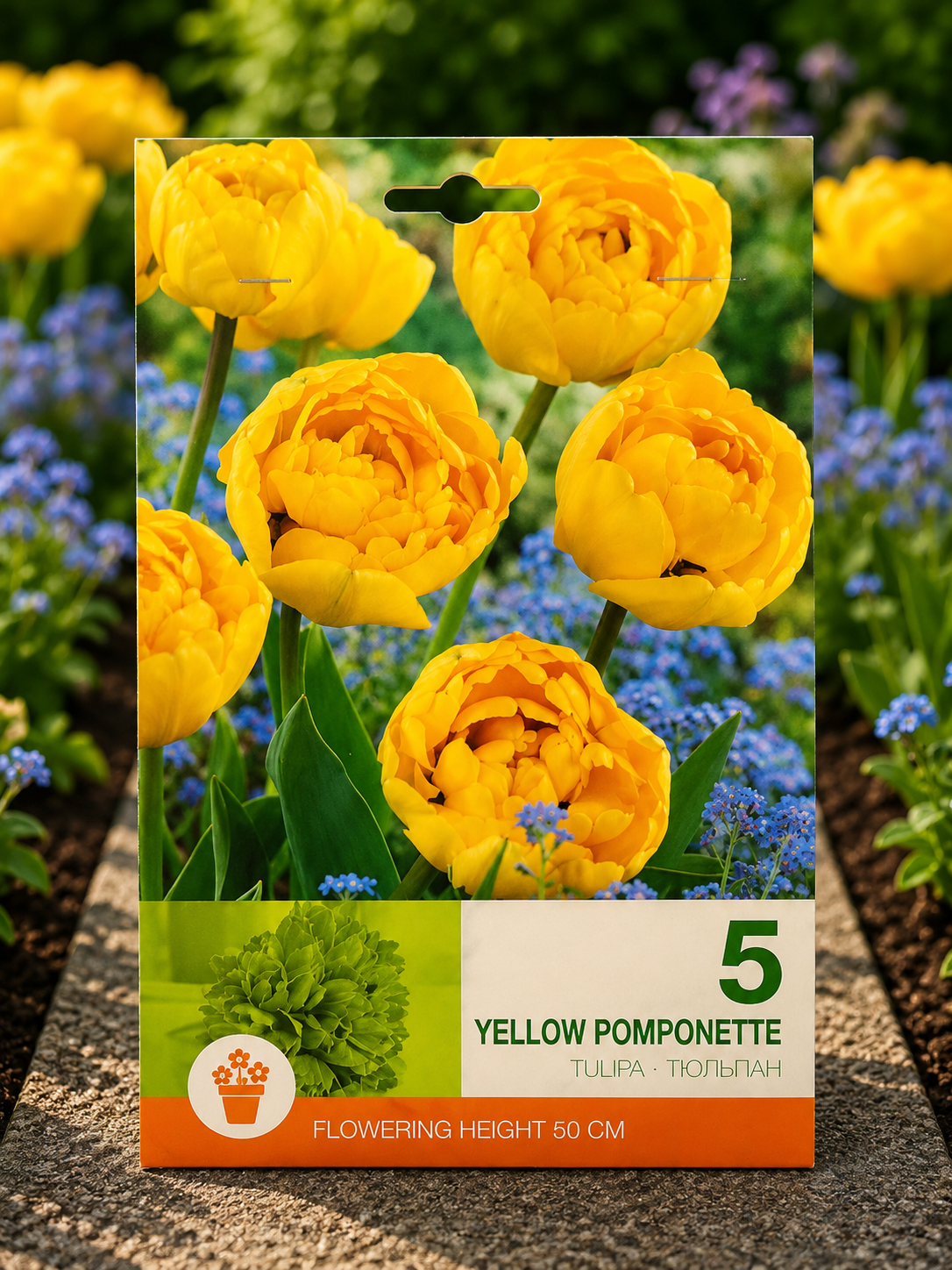Lalele Yellow Pomponette