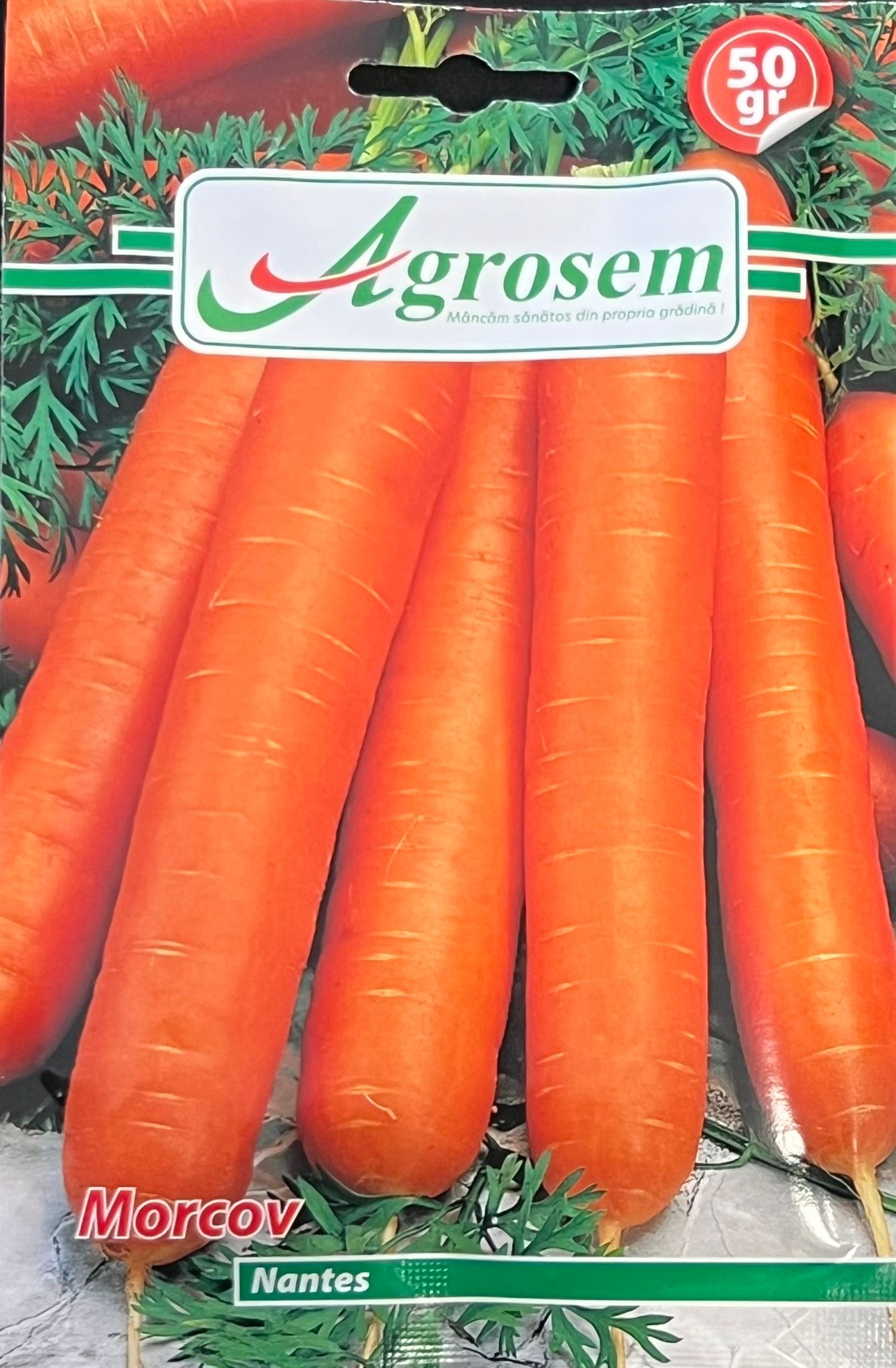Morcov Nantes Agrosem 50 gr