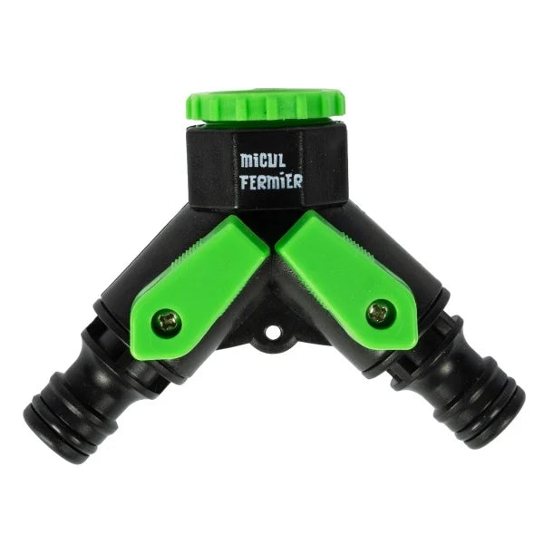 Adaptor robinet, 1/2", cu 2 iesiri