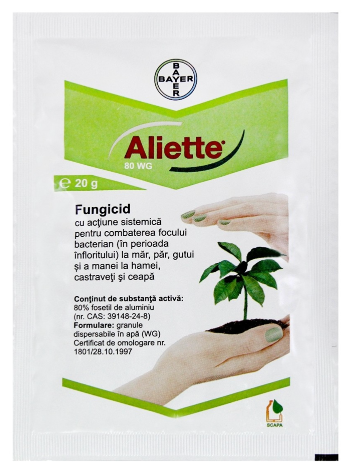 Fungicid ALIETTE 80 WG - 20 g, Bayer, Sistemic