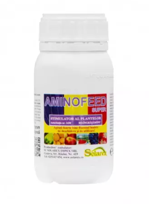 Ingrasamant foliar AMINOFEED SUPER - 20 ml, Solarex