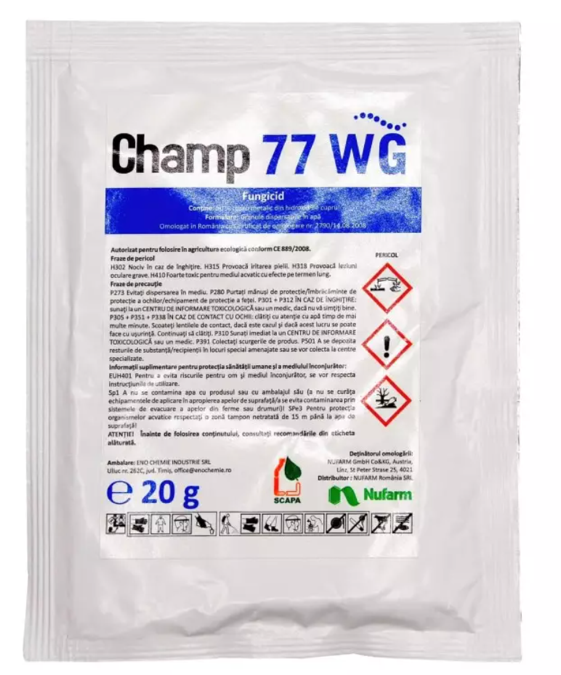 Fungicid CHAMP 77 WG - 20g