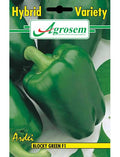 Hibrid Ardei Blocky Green F1