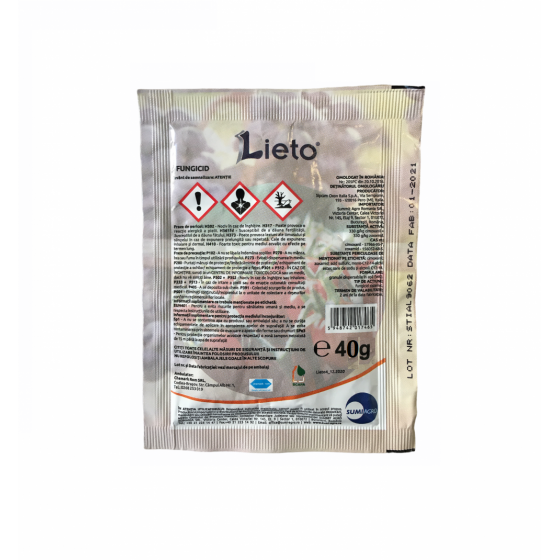 Fungicid pentru combaterea manei, Lieto, 40 g
