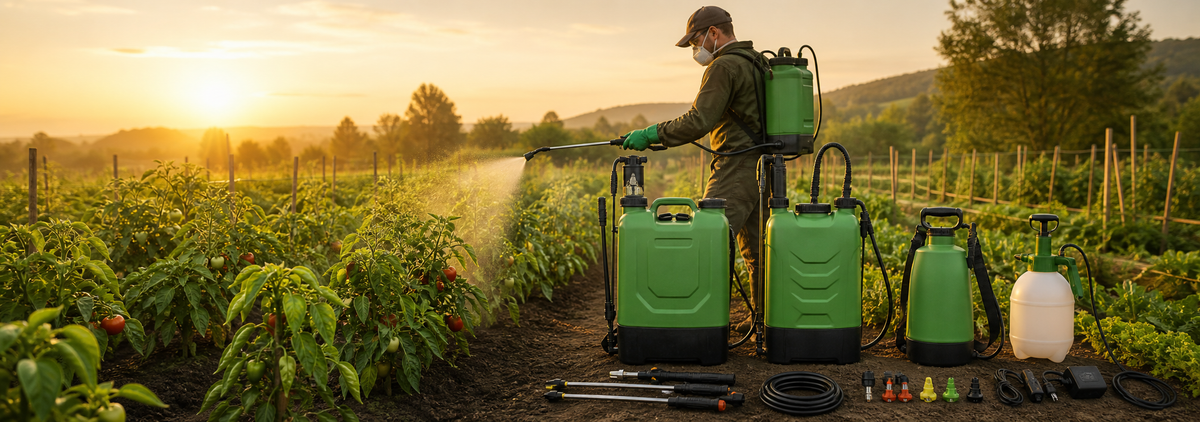 Pompe de stropit pentru grădină și agricultură